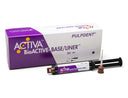 Pulpdent ACTIVA BioACTIVE- Base/Liner, Single Pack: 7gm/5mL syringe + 20 automix tips with bendable,20-g thumbnail 2