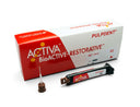 Pulpdent ACTIVA BioACTIVE - RESTORATIVE STARTER KIT: A1 Shade 8gm/5mL syringe + 20 mix tips with bendabl thumbnail 3