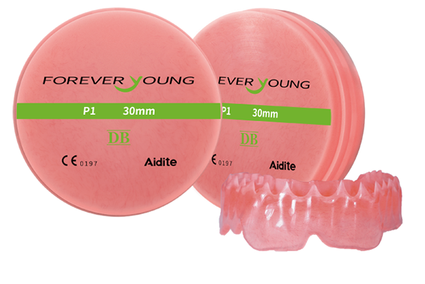 Aidite PMMA Denture Base Disc, 98 × 30 mm
