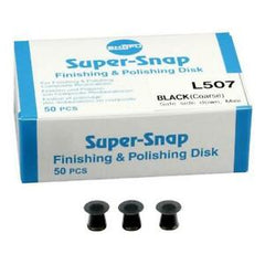 Shofu Super-Snap Contouring Black Safe Side Down Mini-Disc, Coarse, for Composites, 50/pk