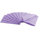 Patient Bibs, 13" x 18" (33 x 45cm), 2-Ply Paper (17g) + 1-Ply PE (14.5g), Purple thumbnail 2
