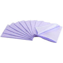 Patient Bibs, 13" x 18" (33 x 45cm), 2-Ply Paper (17g) + 1-Ply PE (14.5g), Purple thumbnail 1