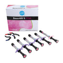 Shofu Beautifil II Gingiva Pink Kit, Nano-Hybrid Composite, 5 x 2.5 g Gingiva Syringes thumbnail 2