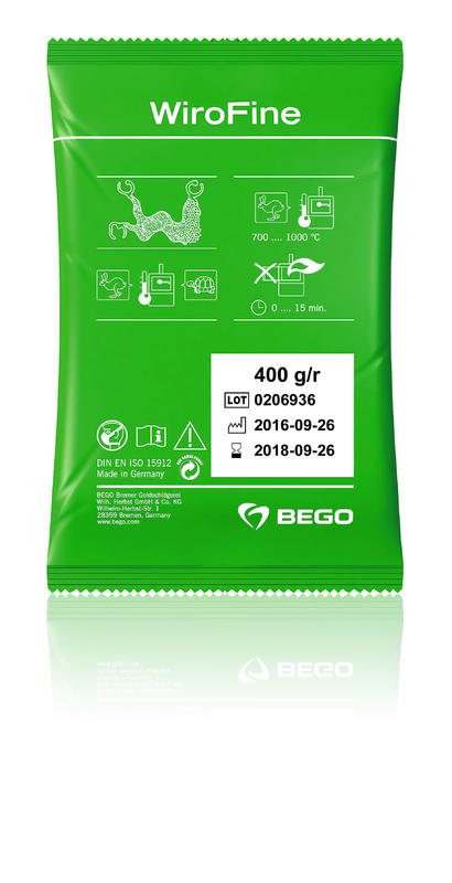 Bego Wirofine Investment, 45 x 400g