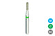 Beyes Dental 835/010-M Flat End Cylinder Diamond Bur, Medium, 10/Pk