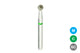 Beyes Dental 801/018-C Round Diamond Bur, Coarse, 10/Pk