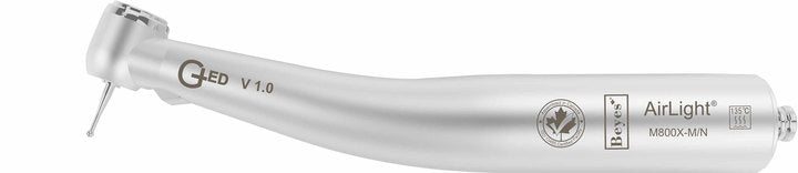 Beyes Dental AirLight M800X Highspeed Handpiece, NSK Backend, Quattro Spray, Instant Stop, 25-Month Warranty