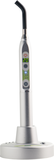 Beyes Dental Slimax-C Plus LED Curing Light, Silver, Built-in Radiometer