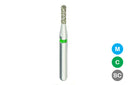 Beyes Dental 835/010-C Flat End Cylinder Diamond Bur, Coarse, 10/Pk thumbnail 1