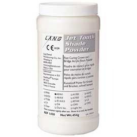 Lang Jet Tooth Shade #66/A3 Acrylic Resin, 5 lb Drum Powder Only