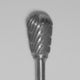 Buffalo Pear (53A) Dual Cut Regular HP Carbide Bur