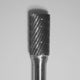 Buffalo 3/8" Cylinder (E3/8) Diamond Cut Coarse Carbide Bur w/ 1/4" Shank