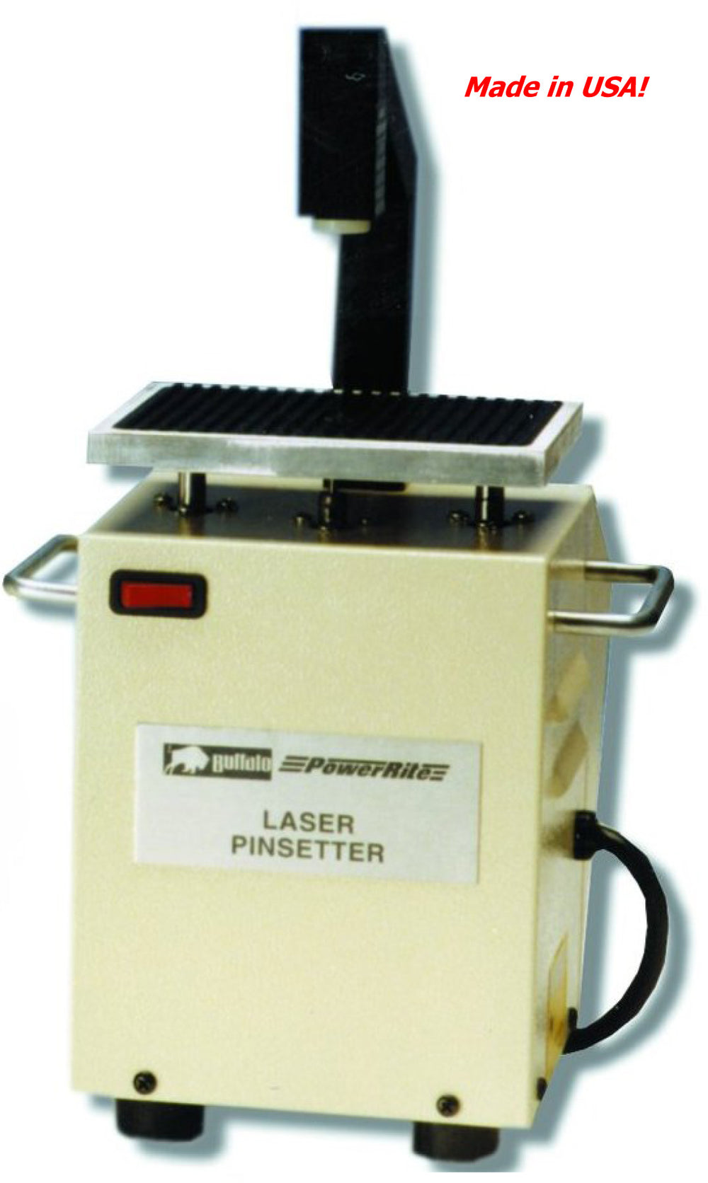 Buffalo Laser Pinsetter, 220V AC, 60 Hz. (Adj. Depth Drilling, Auto Start, 1/8" ID Chuck)