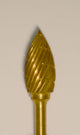 Buffalo Flame (63B) TNT-Coated Dual Cut Regular HP Carbide Bur