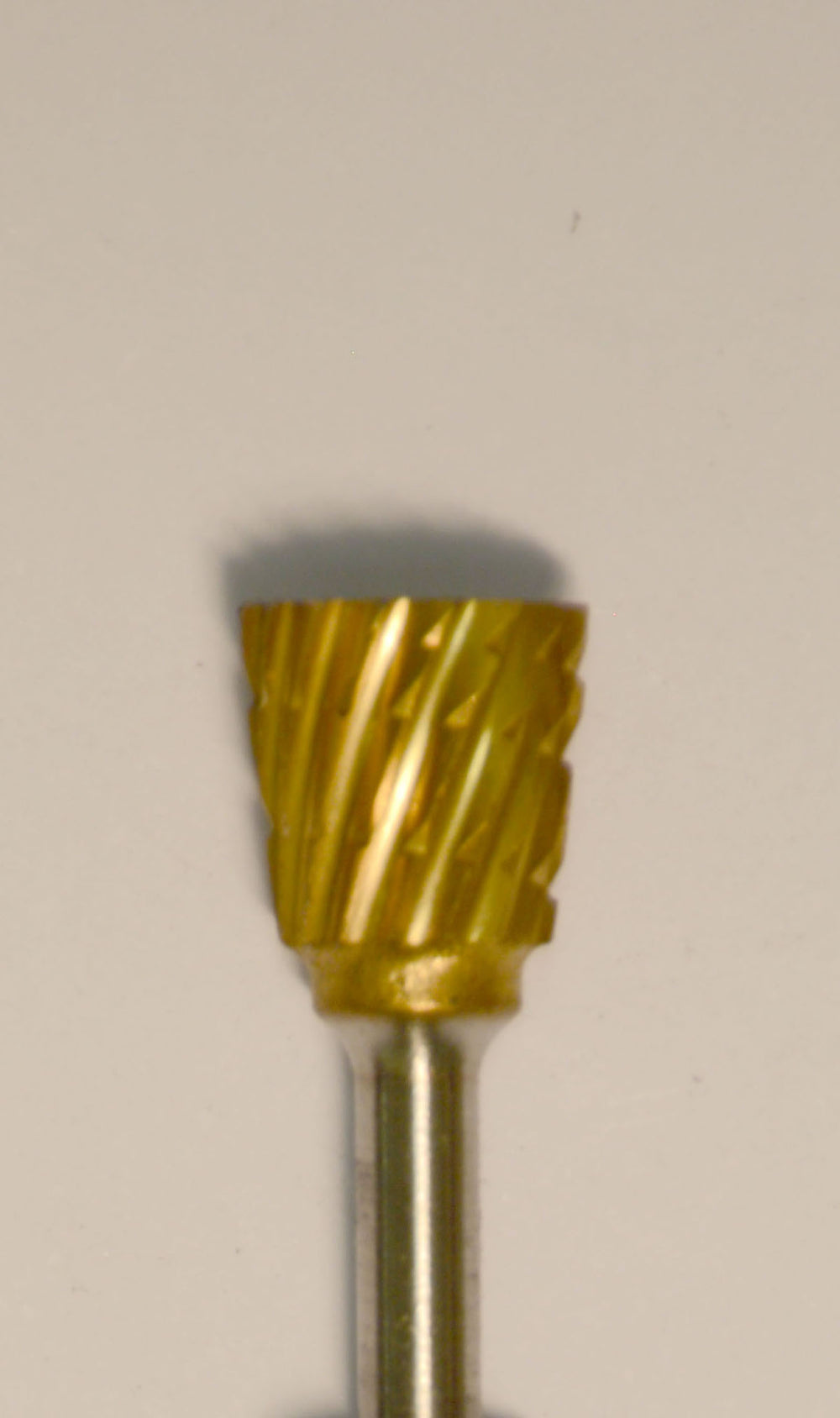 Buffalo Inverted Cone (73C) TNT-Coated Dual Cut Regular HP Carbide Bur
