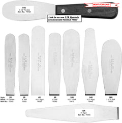 Buffalo No. 11R Spatula, 3 1/2" Flexible Blade