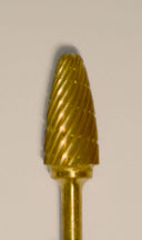 Buffalo Taper (84T) TNT-Coated Dual Cut Regular HP Carbide Bur thumbnail 1