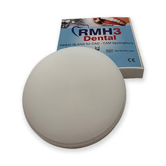 CAD/CAM Wax Blank, White, Thickness 20mm x Dia 100.60mm