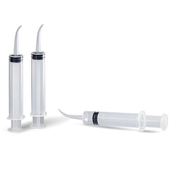 Cargus MARK3 Syringe #412, 12cc with Curved Tip, Non-Sterile, Box of 50 Syringes