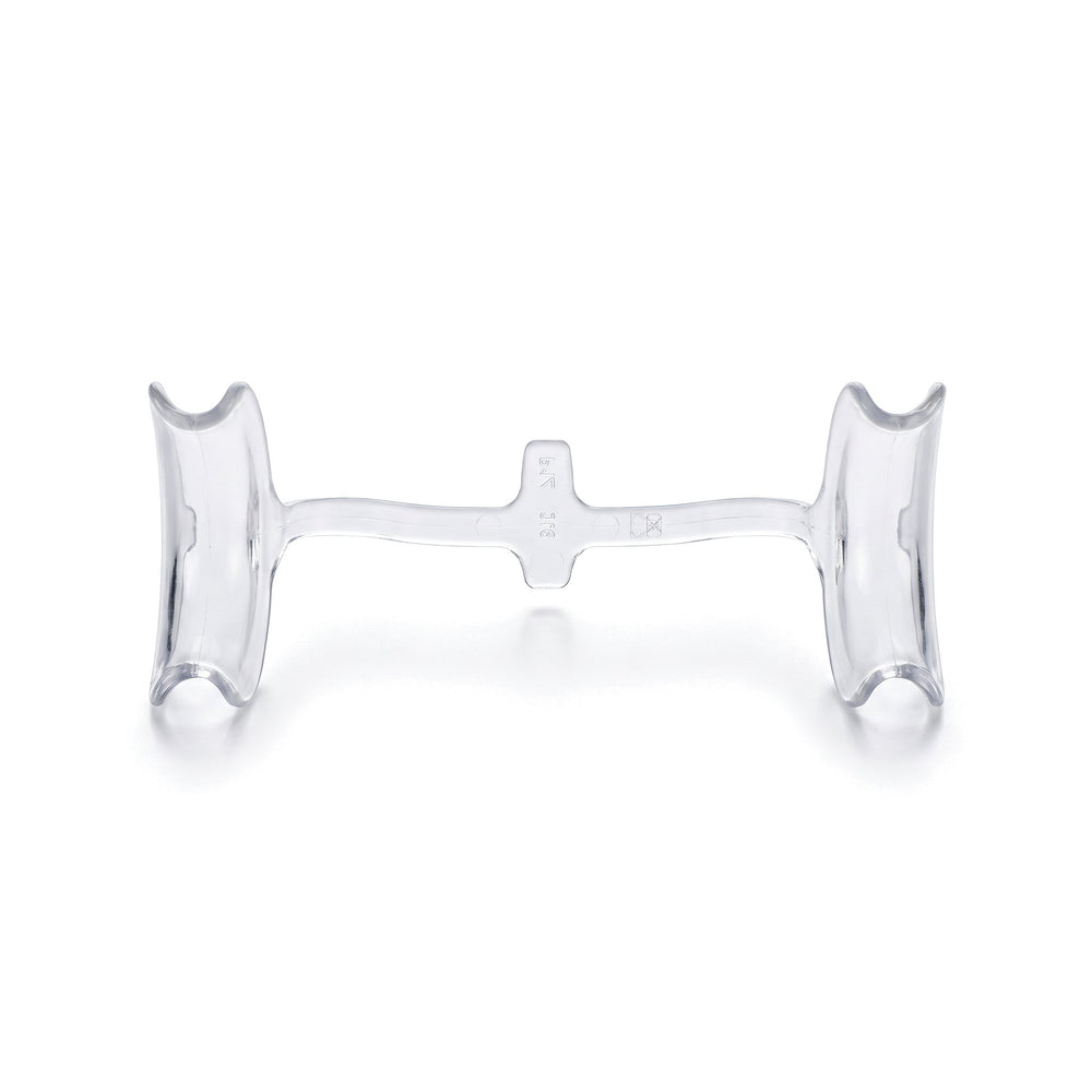 Cheek Retractor Mouth Opener, Clear, Medium, M Shape — 2/Pack