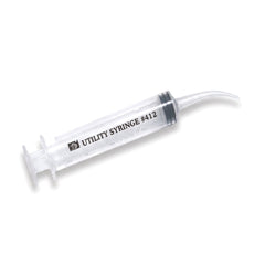 Curved Utility Syringe, 12cc — 50/Bag