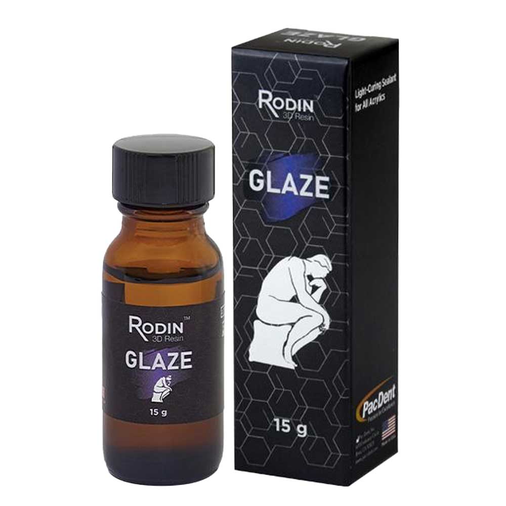 Pac-Dent Rodin All-Purpose Glaze, 15g/bottle