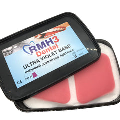 Light Curing Base Plates, Pink, Custom Tray — 50/Pack