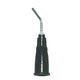 Pac-Dent Pre-Bent Needle Tips, 20 Ga. Flow, Black, 100/Pack