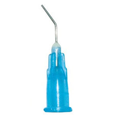 Pre-Bent Needle Tips, Blue, 25 Gauge — 100/Bag