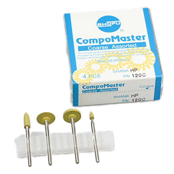 Shofu CompoMaster Coarse Assorted, HP Handpiece Kit