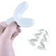 Keystone Gelato Disposable Single-Arch Fluoride Foam Tray, Large, 100/Bag
