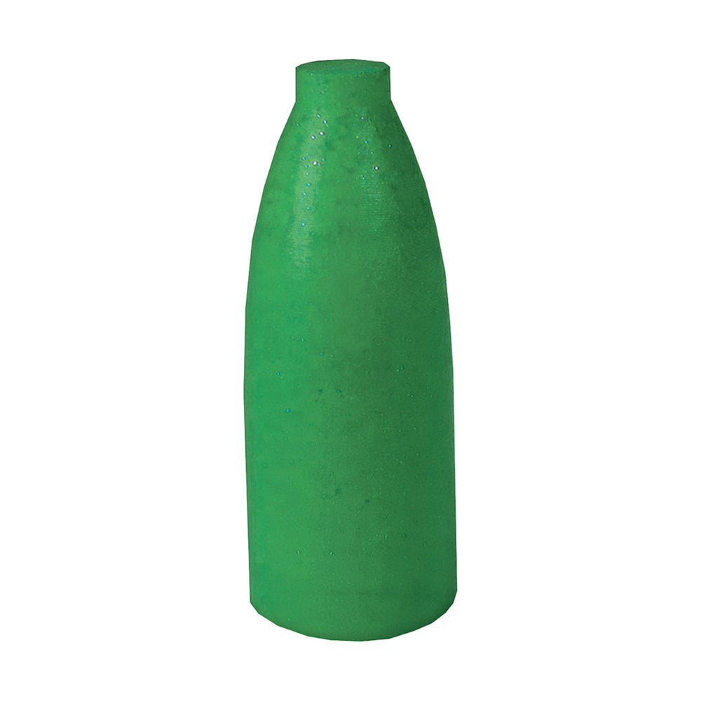 Dedeco Rubber Abrasive Points - 1" X 3/8" X 1/8" - Green Medium S/C 100/Bx