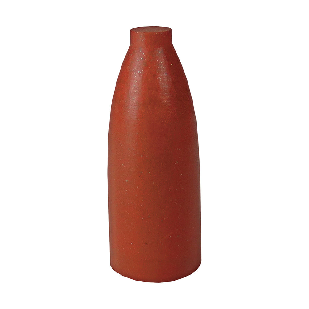 Dedeco Rubber Abrasive Points - 1" X 3/8" X 1/8" - Red Fine S/C 100/Bx