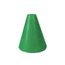 Dedeco Rubber Abrasive Cone - Tapered 1" X 3/4" - 1/4" Green Medium S/C 1/Unit thumbnail 3