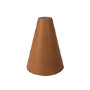 Dedeco Rubber Abrasive Cone - Tapered 1" X 7/8" - 1/4" Brown X/C A/O 1/Unit thumbnail 2