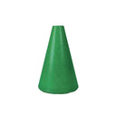 Dedeco Rubber Abrasive Cone - Tapered 1-1/2" X 1" - 1/4" Green Medium S/C 1/Unit thumbnail 2