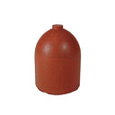 Dedeco Rubber Abrasive Cone - Bullet 1" X 3/4" - Red Fine S/C 1/Unit thumbnail 2