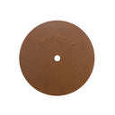 Dedeco Rubber ABRASIVE WHEEL 3" X 1/8" X 1/4" - Brown Extra Coarse Aluminum Oxide 1/Unit thumbnail 3