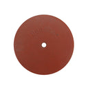 Dedeco Rubber ABRASIVE WHEEL 3" X 1/4" X 1/4" - RED FINE Silicon Carbide 1/Unit thumbnail 3