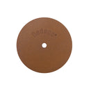Dedeco Rubber ABRASIVE WHEEL 3" X 1/2" X 1/4" - Brown Extra Coarse Aluminum Oxide 1/Unit thumbnail 2