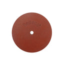 Dedeco Rubber ABRASIVE WHEEL 3" X 1/2" X 1/4" - RED FINE Silicon Carbide 1/Unit thumbnail 2