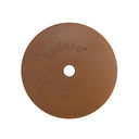 Dedeco Rubber ABRASIVE WHEEL 4" X 1/2" X 1/2" - Brown Extra Coarse Aluminum Oxide 1/Unit thumbnail 2
