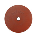 Dedeco Rubber ABRASIVE WHEEL 4" X 3/4" X 1/2" - RED FINE Silicon Carbide 1/Unit thumbnail 3
