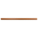 Dedeco Rubber ABRASIVE Block/Stick Round 6" X 1/4" - Brown Extra Coarse Aluminum Oxide 1/Unit thumbnail 4