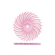 Dedeco SUNBURST DIAMOND LAVENDER HI-GLOSS FG SHAPE 138 3/BX