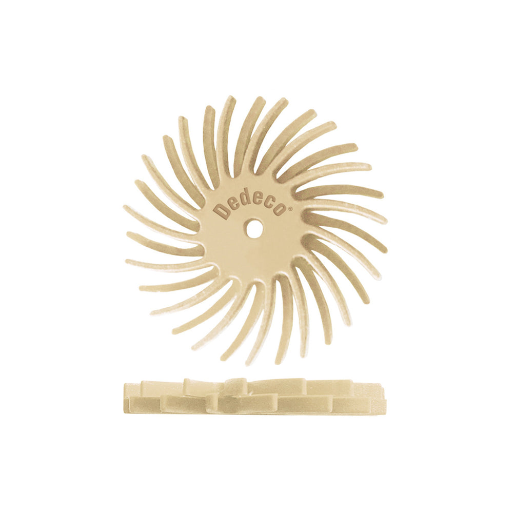 Dedeco SUNBURST DIAMOND 7/8" TC DUAL TAN 400 GRIT 12/BX