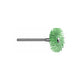 Dedeco Sunburst 7/8" TC 4-Ply Light Green 1 Micron (A/O) 3/32" 6/Bx