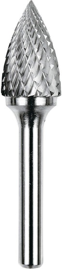 Dedeco Carbide Bur D/C Tree-pt 1/4" X 5/8" X 1" (SG-6) 1/UNIT thumbnail 3