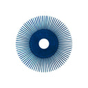 Dedeco Sunburst 2" TC Discs Blue 400 Grit (A/O) 12/Bx thumbnail 2