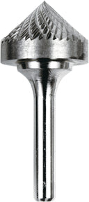 Dedeco Carbide Bur D/C 90º Cone 1/4" X 1" X 1/2" (SK-9) 1/UNIT thumbnail 3